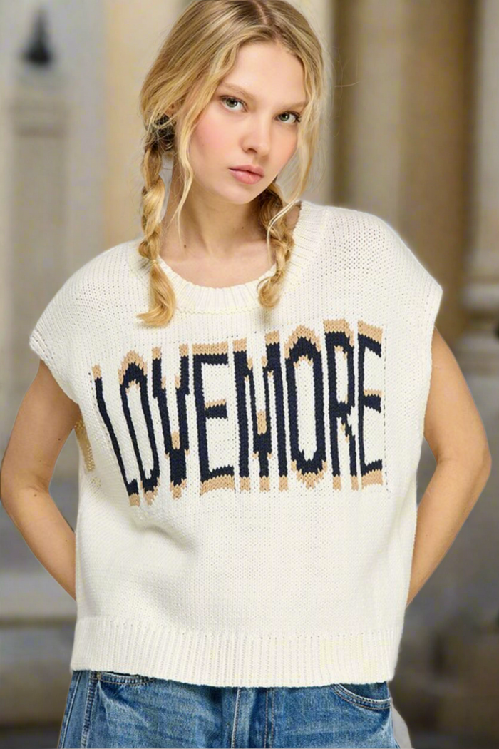 LoveMore Sweater Vest