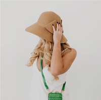 Big Bow Straw Hat