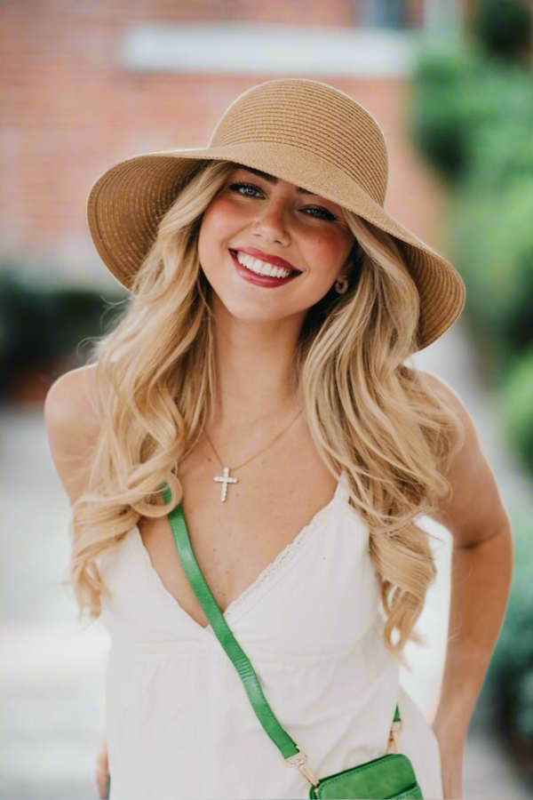 Big Bow Straw Hat