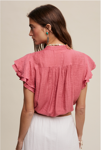 Channing Ruffled Top | Arrival 5/13