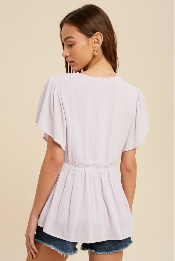 Lavender Fields Top