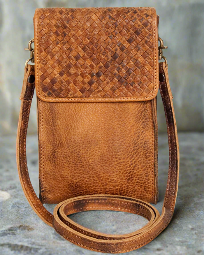 Presley Leather Crossbody Bag