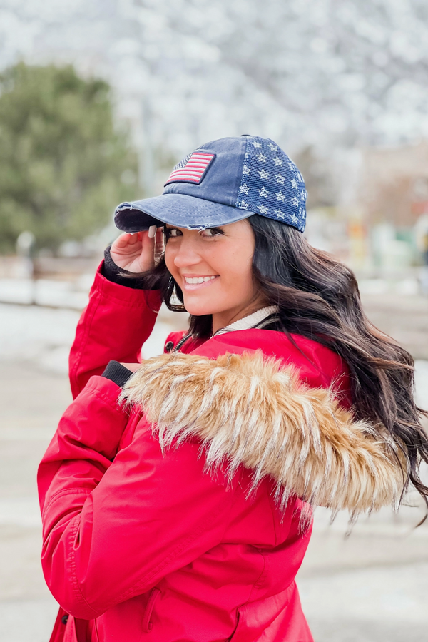 USA Mesh Cap