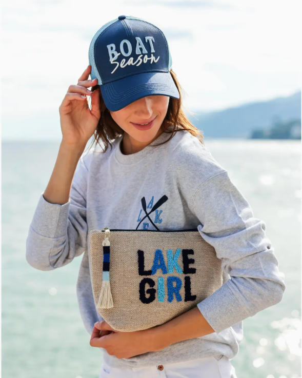 Lake Girl Zip Pouch | Arrival 5/24