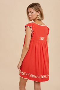 Buttercup Dress - Chili | Arrival 5/30