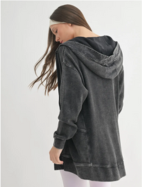 Abby Mineral Washed Cardigan