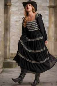 Midnight Oasis  Dress