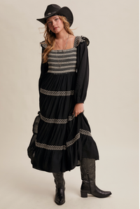 Midnight Oasis  Dress