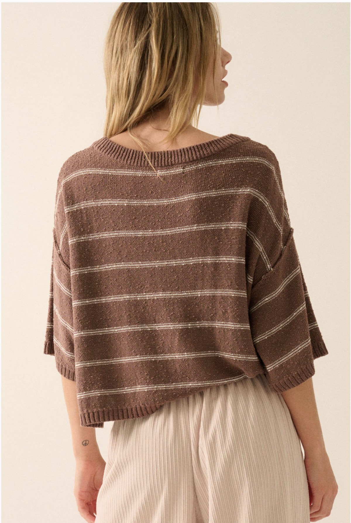 Becca Striped Sweater