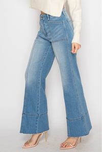 Turnback Denim Jean