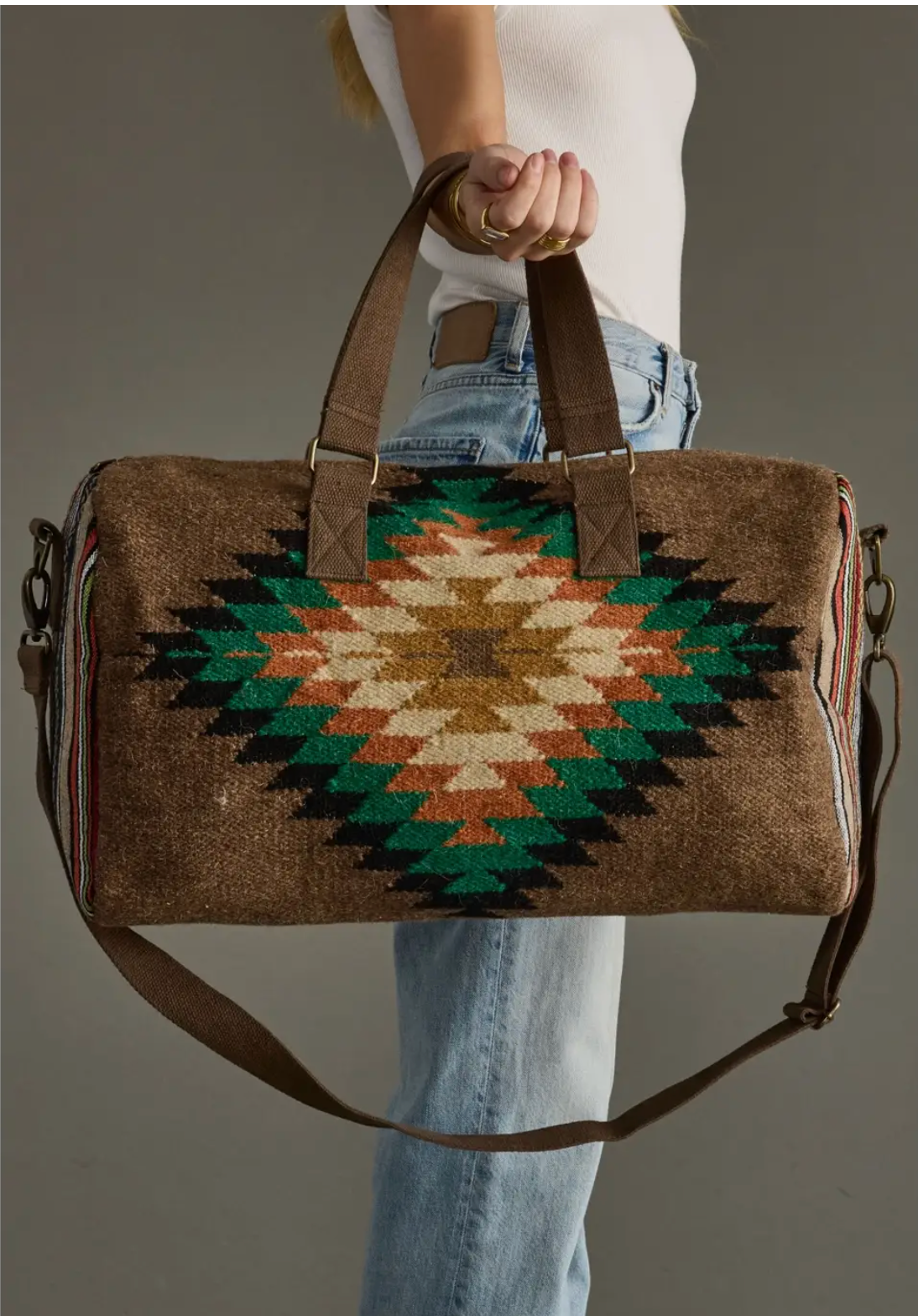 Gypsy Woven Duffel Bag