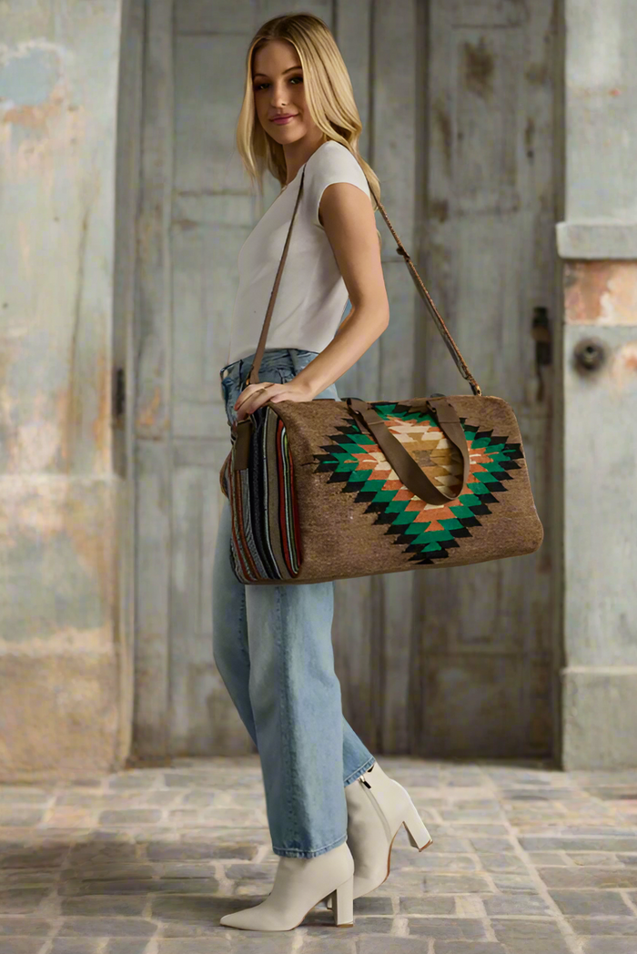 Gypsy Woven Duffel Bag