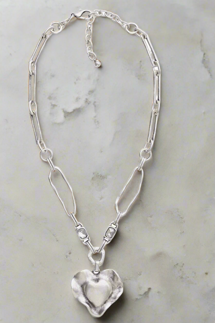 Heartbreaker Pewter Necklace | Arrival 10/9
