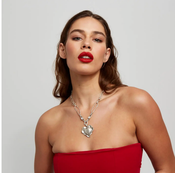 Heartbreaker Pewter Necklace