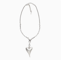 Full Heart Pewter Necklace | Arrival 10/9