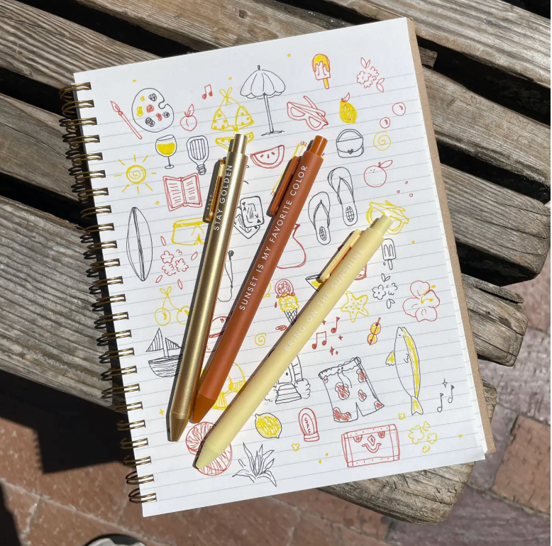 Sunshine Gel Pen Set