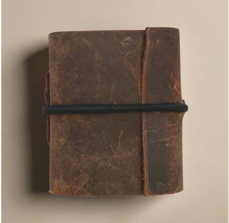 Mini Leather Journal |Brown|  Arrival 10/9