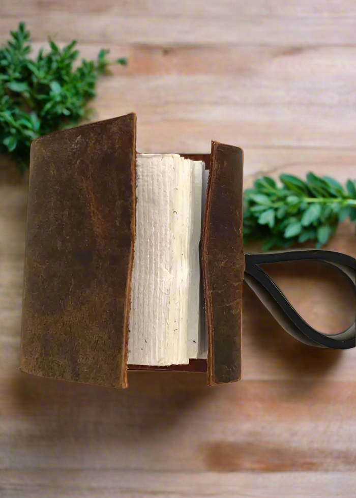Mini Leather Journal |Brown|  Arrival 10/9