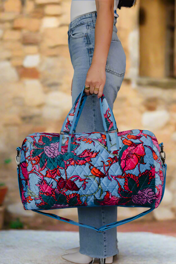 Just Bloom Quilted Duffle | Arrival 10/8