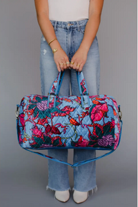 Just Bloom Quilted Duffle | Arrival 10/8