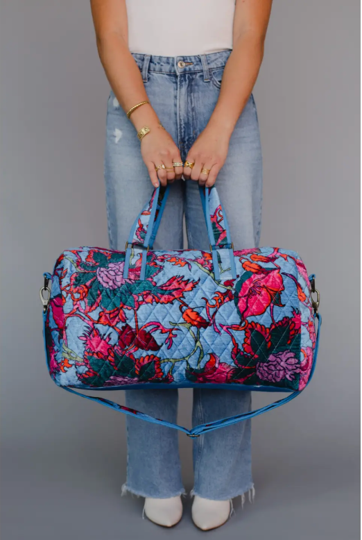Just Bloom Quilted Duffle | Arrival 10/8