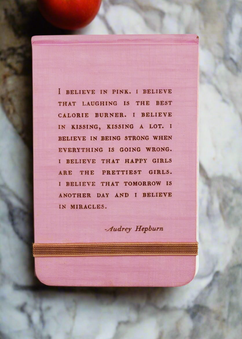 Fabric Journal - Audrey Hepburn