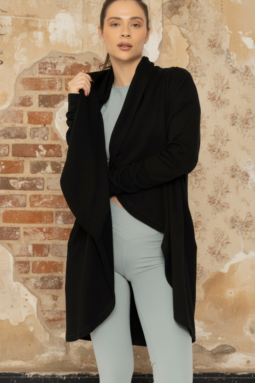 London Fleece Lined Cardigan