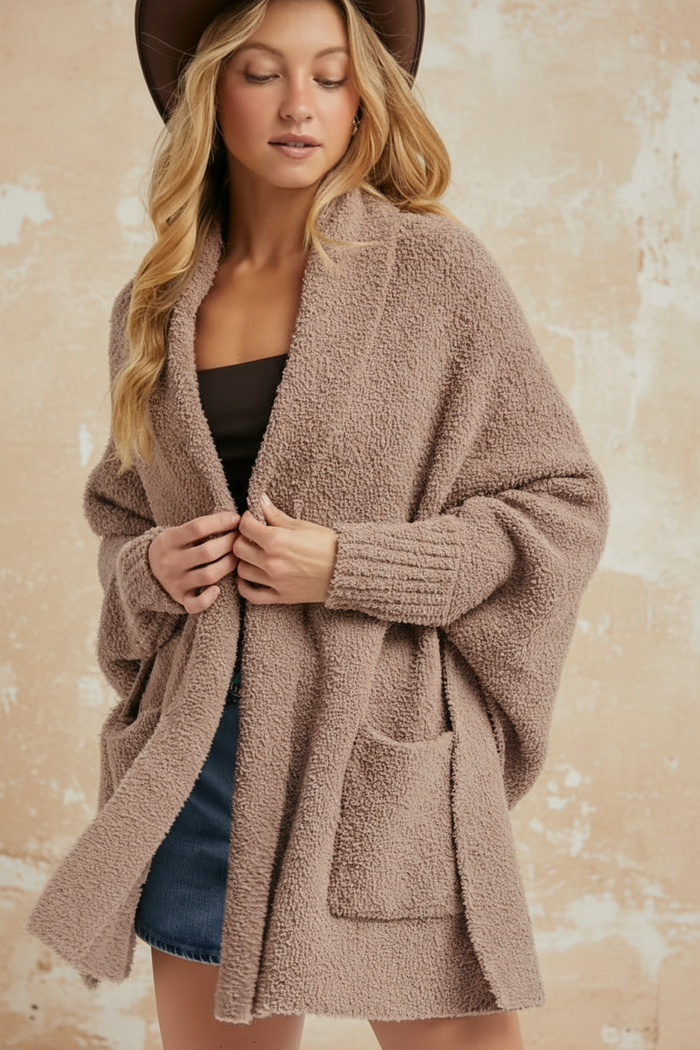 Willow Plush Cardigan