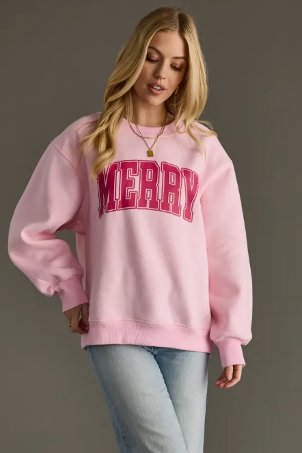 Pink Merry Sweatshirt