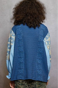 Marseille Cardigan In Blue