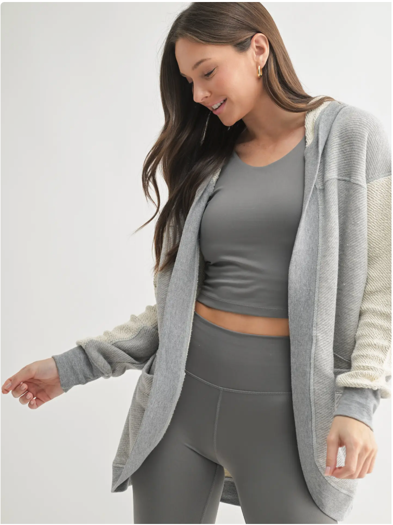 Lainey Hooded Cardigan