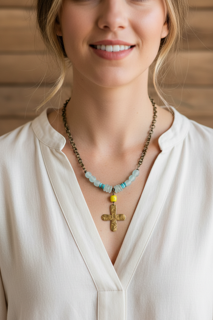 Citron Aqua Breeze Necklace