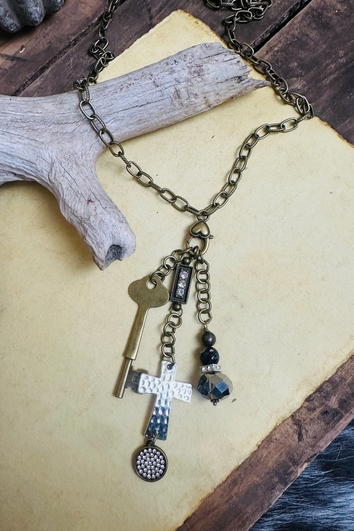 Majesty Cross Necklace