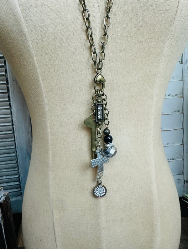 Majesty Cross Necklace