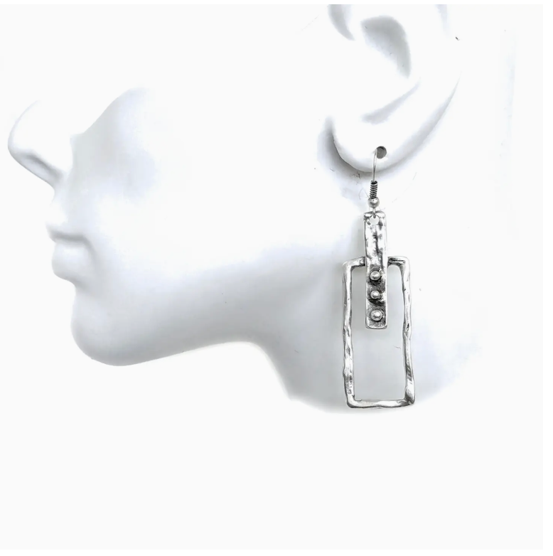 Pewter Whimsy Earrings