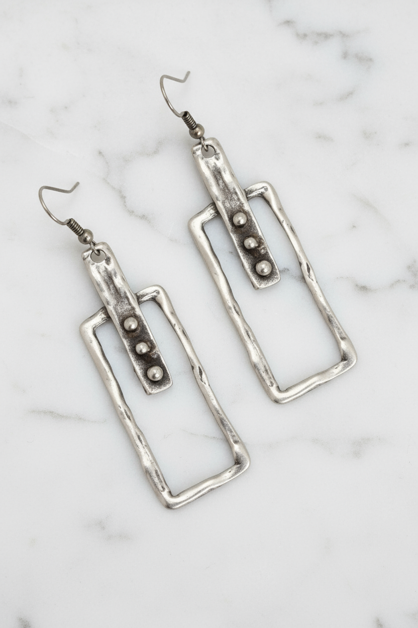Pewter Whimsy Earrings