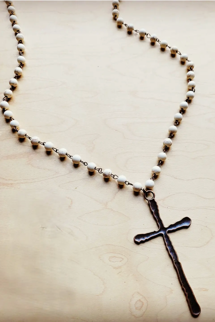 Rest Easy Cross Necklace