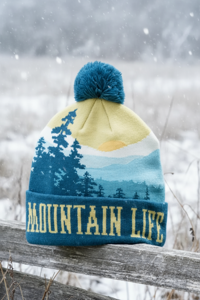 Mountain Life Beanie