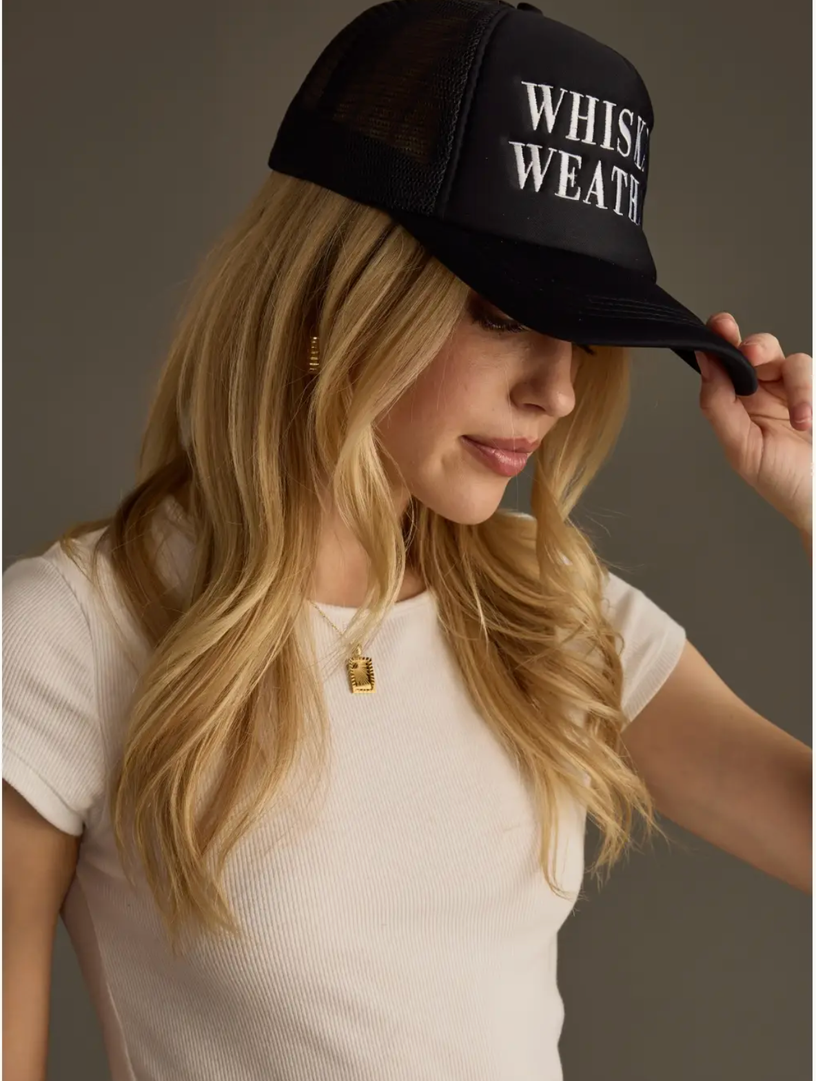 Whiskey Weather Trucker Hat