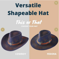 Distressed Vintage Hat