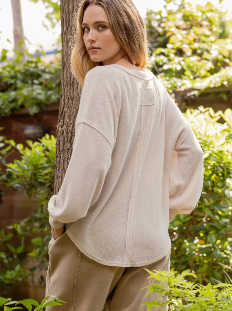 Jazmine Half Button Top