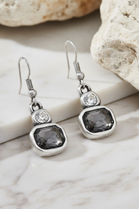 Smoke Show Pewter Earrings