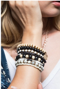 Night Sky Bracelet Stack