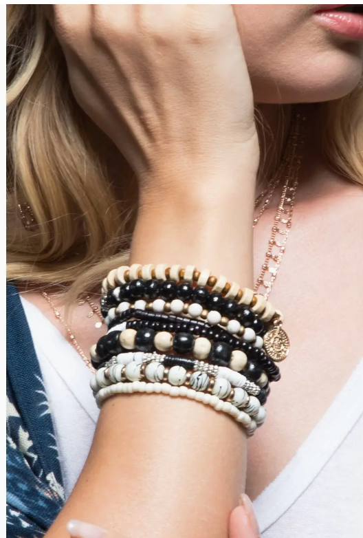 Night Sky Bracelet Stack