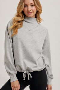 Mock Neck Pullover