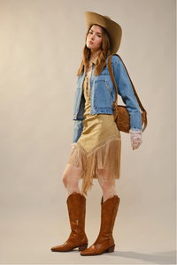 Two Steppin' Studded Denim Jacket | Arrival 12/19