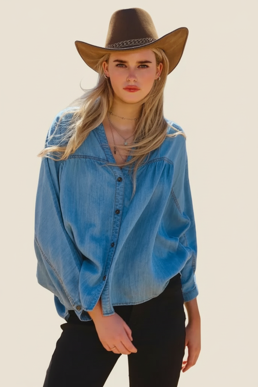 True Grit Chambray Shirt | Arrival 12/19