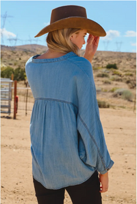 True Grit Chambray Shirt | Arrival 12/19