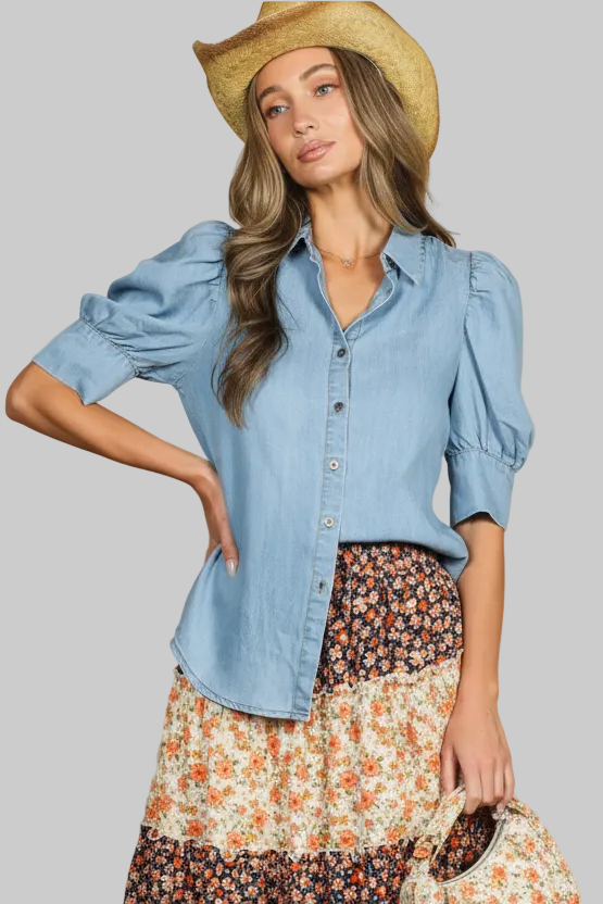 Bailey Denim Top