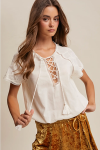 Dallas Tassel Top
